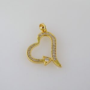 Pendants / Colgantes/  Zircon Stone/  14K Real Color// PEN118