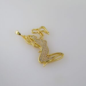 Pendants / Colgantes/  Zircon Stone/  14K Real Color// PEN120