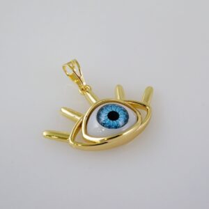 Pendants / Colgantes/  Zircon Stone/  14K Real Color// PEN129