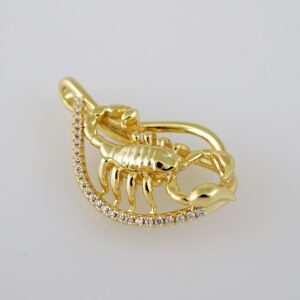 Pendants / Colgantes/  Zircon Stone/  14K Real Color// PEN89