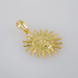 Pendants / Colgantes/ Plain/ 14K Real Color// PEN93