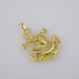 Pendants / Colgantes/ Plain/ 14K Real Color// PEN95