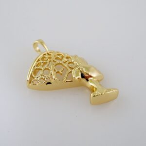 Pendants / Colgantes/ Plain/ 14K Real Color// PEN96
