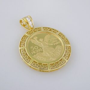 Pendants / Colgantes/ Plain/ 14K Real Color// PEN99
