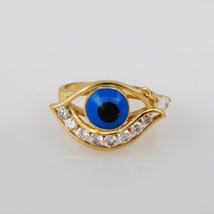 R101 Ring – Anillos Damas – 14K Real Color – Zircon Stone