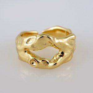 Women Ring/ Anillos Damas/ 14K Real Color/ Zircon Stone// R201