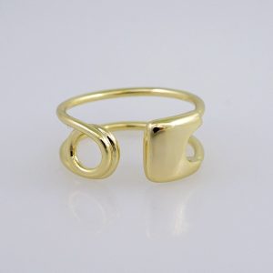 Woman Ring/ Anillos Damas/  14K Real Color/  Zircon Stone/ Ajustables// R511