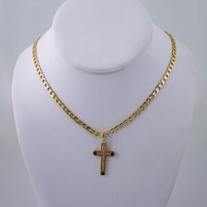 Cadenas & Colgantes/ Chain W/Pendants / 14K Real Color/ Zircon Stone/ 3mmx45cm// SET1070