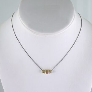 Cadenas & Colgantes/ Chain/Pendants / Silver Color/ Zircon Stone/ 2mmx45cm// SET1110