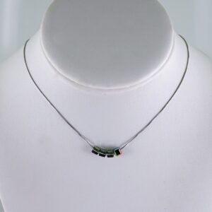 Cadenas & Colgantes/ Chain/Pendants / Silver Color/ Zircon Stone/ 2mmx45cm// SET1111
