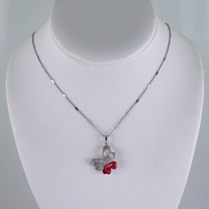 Cadenas & Colgantes/ Chain/Pendants / Silver Color/ Zircon Stone/ 2mmx45cm// SET1112
