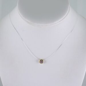 Cadenas & Colgantes/ Chain/Pendants / Transparent Chain Necklace / Zircon Stone/ 2mmx45cm// SET1115