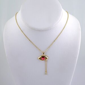 Cadenas & Colgantes/ Chain W/Pendants /  14K Real Color/  Zircon Stone/  2mmx45cm// SET1151