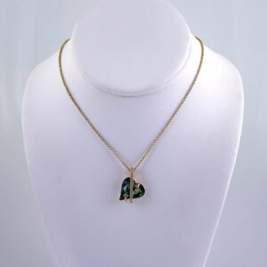 Cadenas & Colgantes/ Chain W/Pendants /  14K Real Color/  Zircon Stone/  2mmx45cm// SET1152