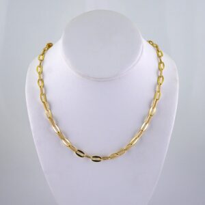 Cadenas/ Chain /14K Real Color/Plain/ 6mmx45cm// SET1209