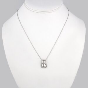 Cadenas & Colgantes/ Chain W/ Pendants/ Silver Color/ Zircon Stone// SET156