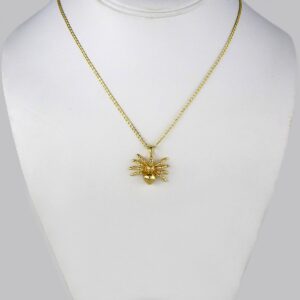 Cadenas & Colgantes & Earrings/ Chain W/Pendants /14K Real Color/Plain/ 2mm x45cm// SET234