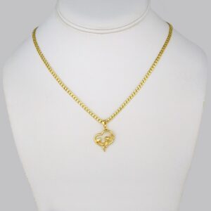 Cadenas & Colgantes/ Chain W/Pendants / 14K Real Color/ Zircon Stone/ 3mm x 45cm// SET299