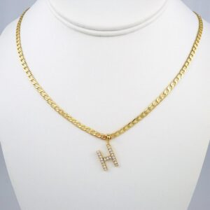 Cadenas & Colgantes/ Chain W/Pendants /  14K Real Color/  Zircon Stone/  3mmx45cm// SET360