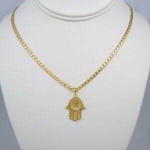 Cadenas & Colgantes/ Chain W/ Pendants/ 14K Real Color/ Zircon Stone/ 3mm x 45cm// SET429