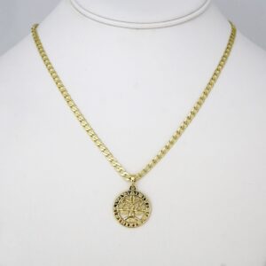 Cadenas & Colgantes/ Chain W/Pendants / 14K Real Color/ 3mm X 45cm// SET68