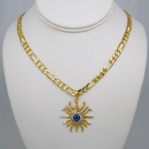 Cadenas & Colgantes/ Chain /Pendants /14K Real Color/Zircon Stone/ 6mmx45cm// SET777