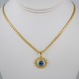 Cadenas & Colgantes/ Chain W/Pendants /  14K Real Color/  Zircon Stone/  3mmx45cm// SET797