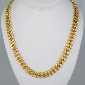 Chains/ Cadenas/Plain/ 14K Real Color/  Cierre Original/  10mmx60cm// SET871