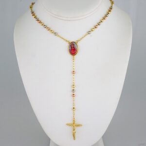Cadenas & Colgantes/ Chain W/ Pendants/ Three Tone/ Plain/ 60cm// SET917
