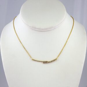 Cadenas & Colgantes/ Chain W/Pendants /  14K Real Color/  Zircon Stone/  2mmx45cm// SET947