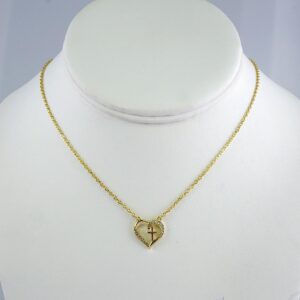 Cadenas & Colgantes/ Chain W/Pendants /  14K Real Color/  Zircon Stone/  2mmx45cm// SET986